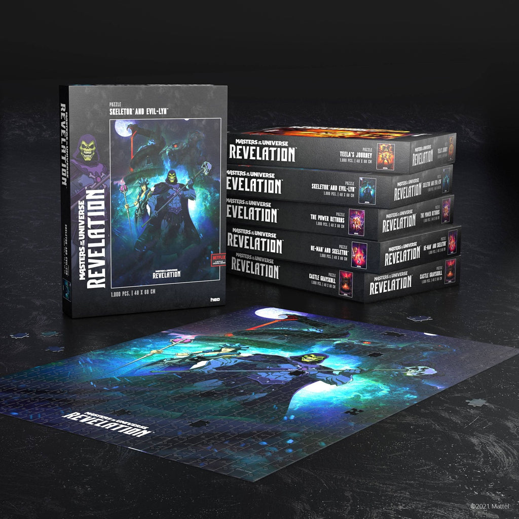 Image produit Masters of the Universe: Revelation™ Puzzle Skeletor™ et Evil-Lyn™ (1000 pièces)