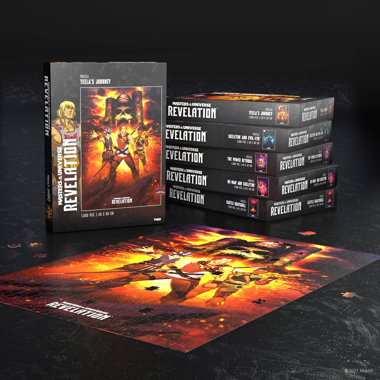 Image produit Masters of the Universe: Revelation™ Puzzle Le voyage de Teela (1000 pièces)