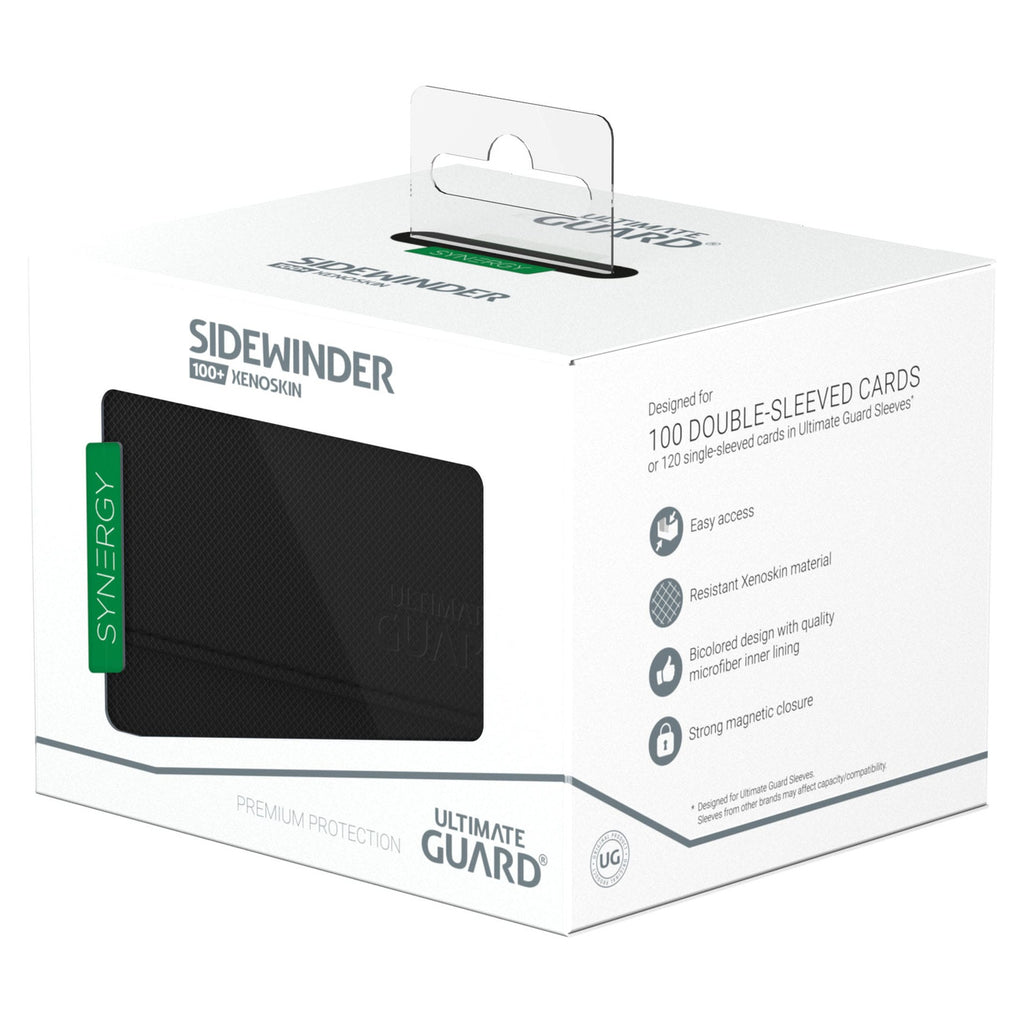 Product image Ultimate Guard Sidewinder 100+ Xenoskin Synergy - Black/Green