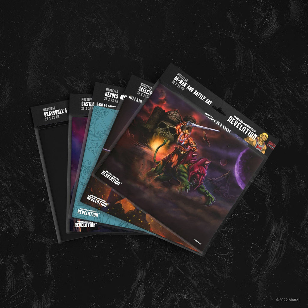 Image produit Masters of the Universe : Revelation™ Tapis de souris He-Man™ et Battle Cat 25 x 22 cm