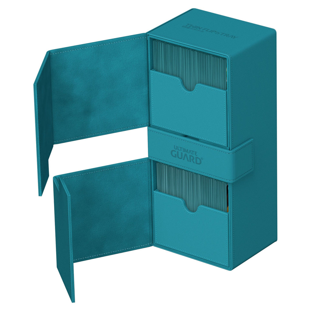 Product image Ultimate Guard Twin Flip'n'Tray 266+ Xenoskin - Petrol
