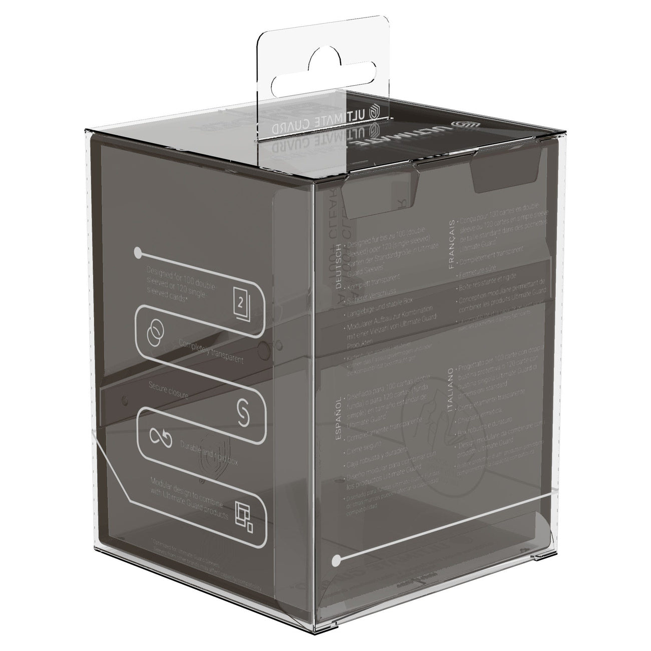 Image produit Ultimate Guard Boulder 100+ Transparent - Onyx