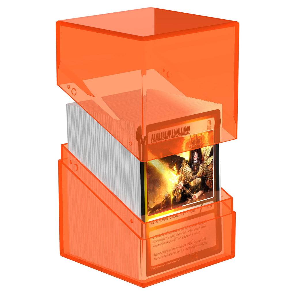 Image produit Ultimate Guard Boulder 100+ Transparent - Poppy Topaz