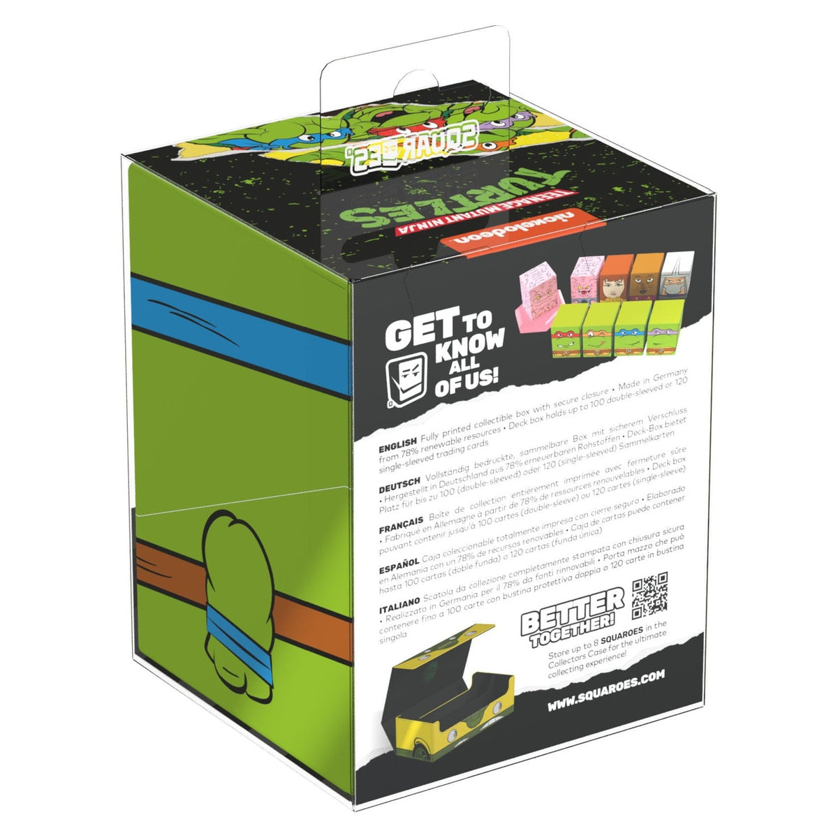 Image produit Squaroes Squaroe Teenage Mutant Ninja Turtles™ NT006 - Leonardo