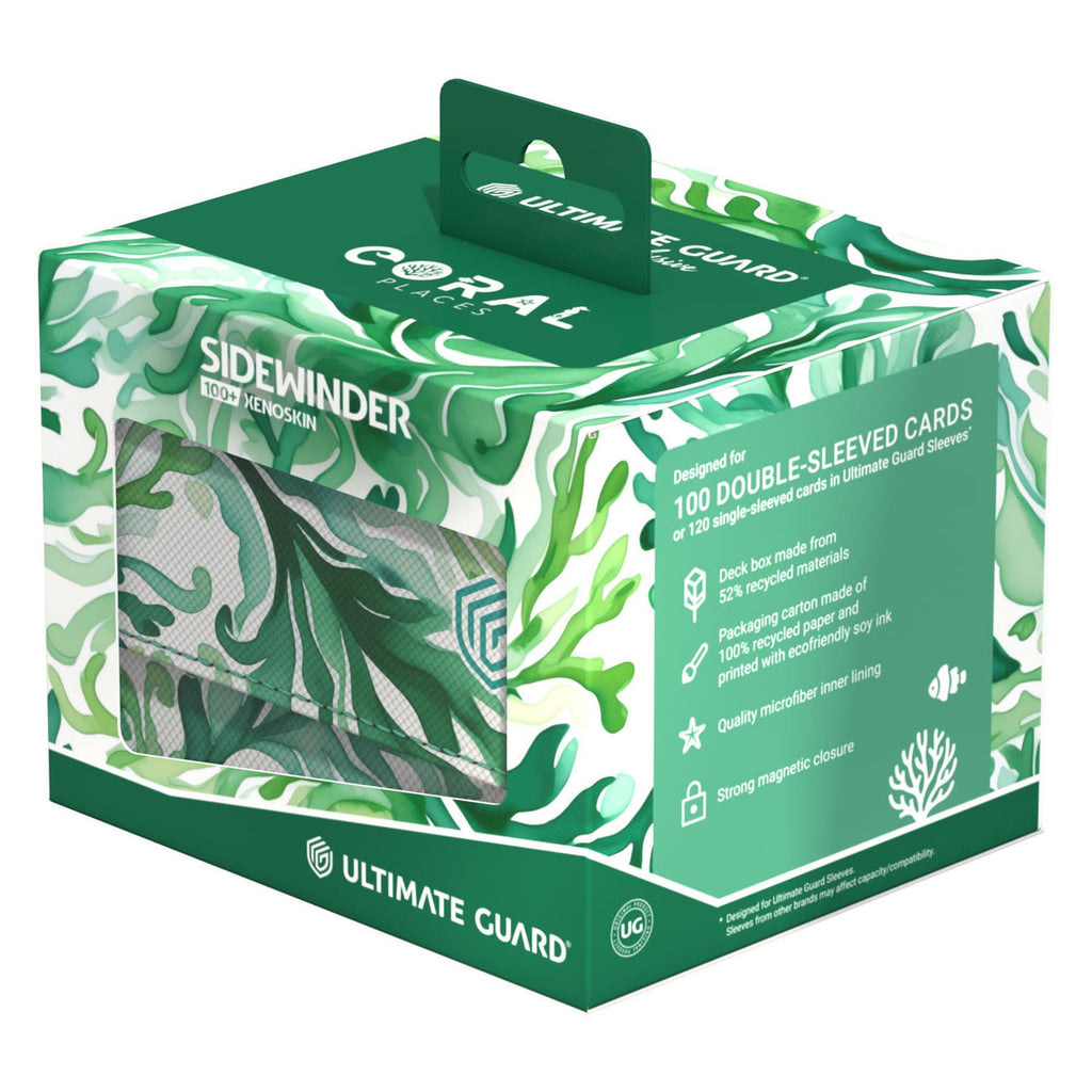 Image produit Ultimate Guard Sidewinder 100+ Xenoskin 2025 Exclusive "Coral Places" - Forêt de kelp