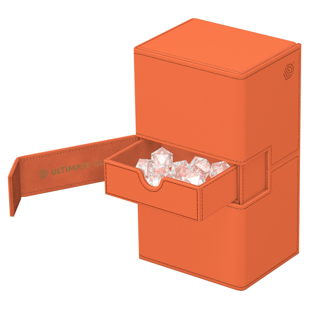 Image produit Ultimate Guard Twin Flip'n'Tray 200+ Xenoskin "Summer Edition 2025" - Peach