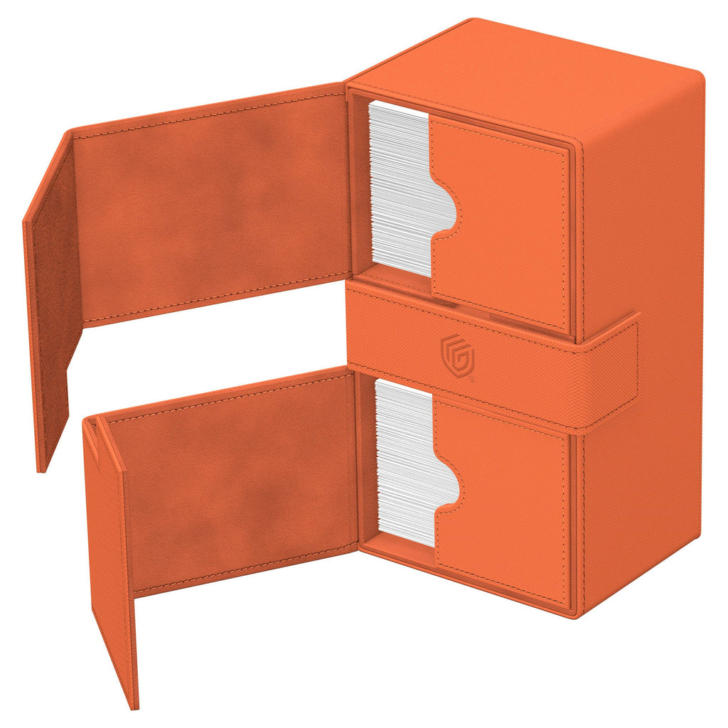 Image produit Ultimate Guard Twin Flip'n'Tray 200+ Xenoskin "Summer Edition 2025" - Peach