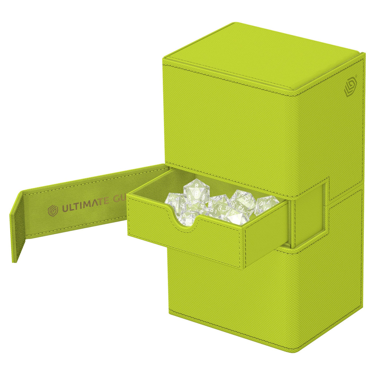 Image produit Ultimate Guard Twin Flip'n'Tray 200+ Xenoskin "Summer Edition 2025" - Lime