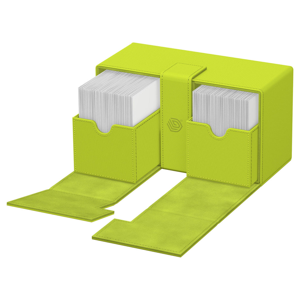 Image produit Ultimate Guard Twin Flip'n'Tray 200+ Xenoskin "Summer Edition 2025" - Lime