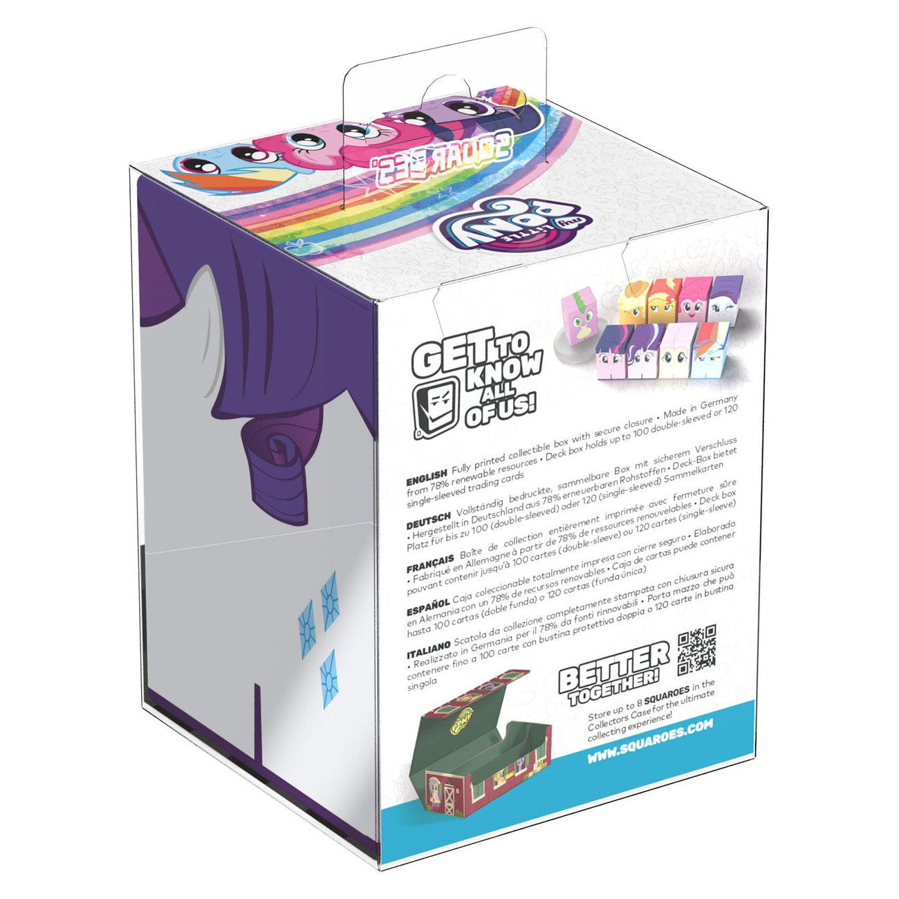 Image produit Squaroes Squaroe My Little Pony "Friendship is Magic" MLP005 - Rarity