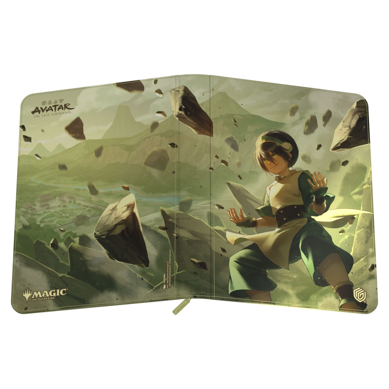 Image produit Ultimate Guard Zipfolio 360 Xenoskin Magic: The Gathering | Avatar : Le dernier maître de l’air - Toph