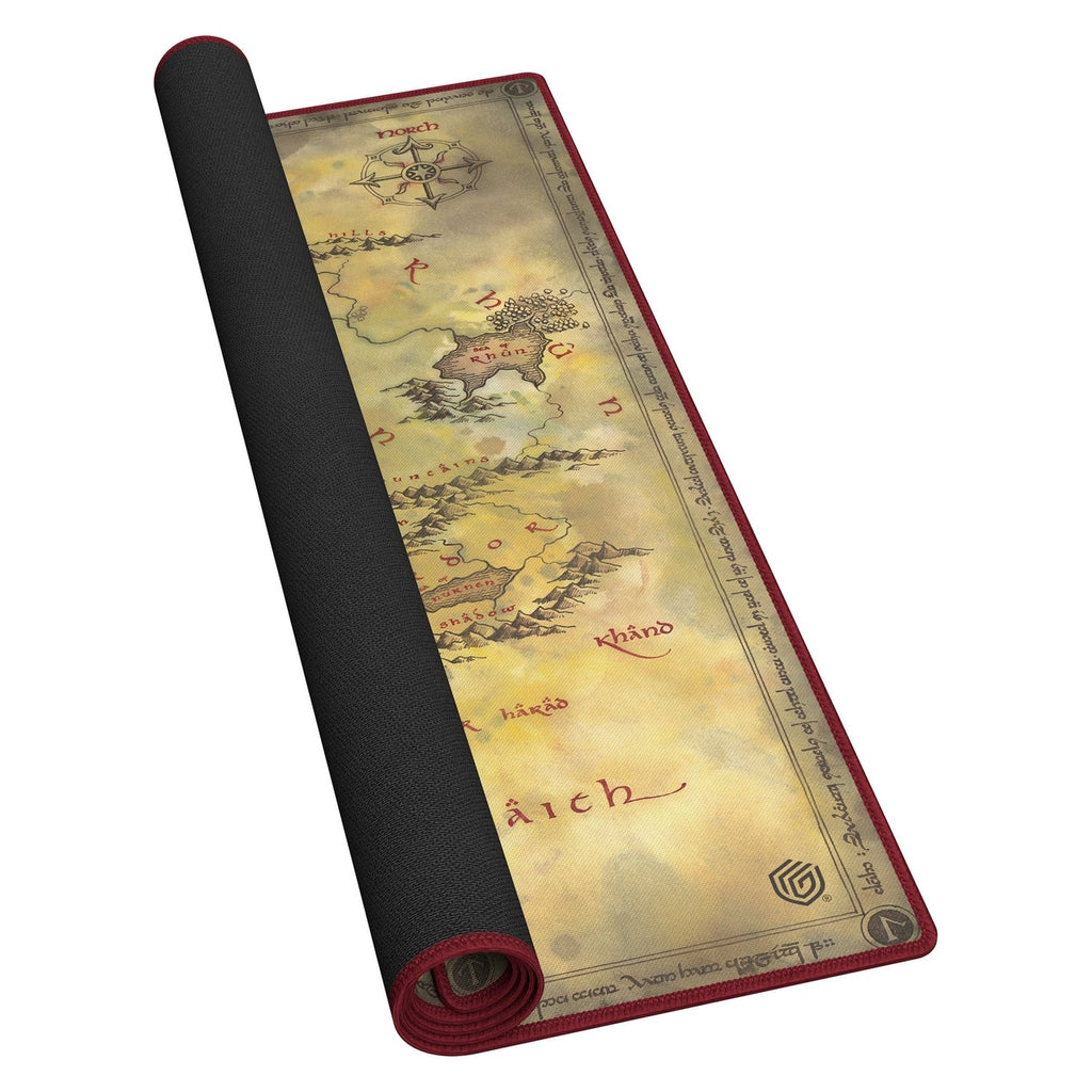 Image produit Ultimate Guard Tapis de jeu Oversized 61 x 61 cm Le Seigneur des Anneaux™ « Lieux de la Terre du Milieu »