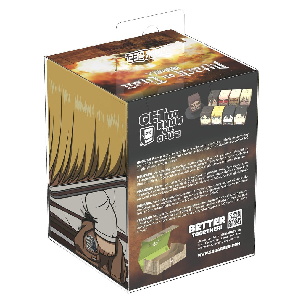 Image produit Squaroes Squaroe L’Attaque des Titans AOT002 - Armin Arlert