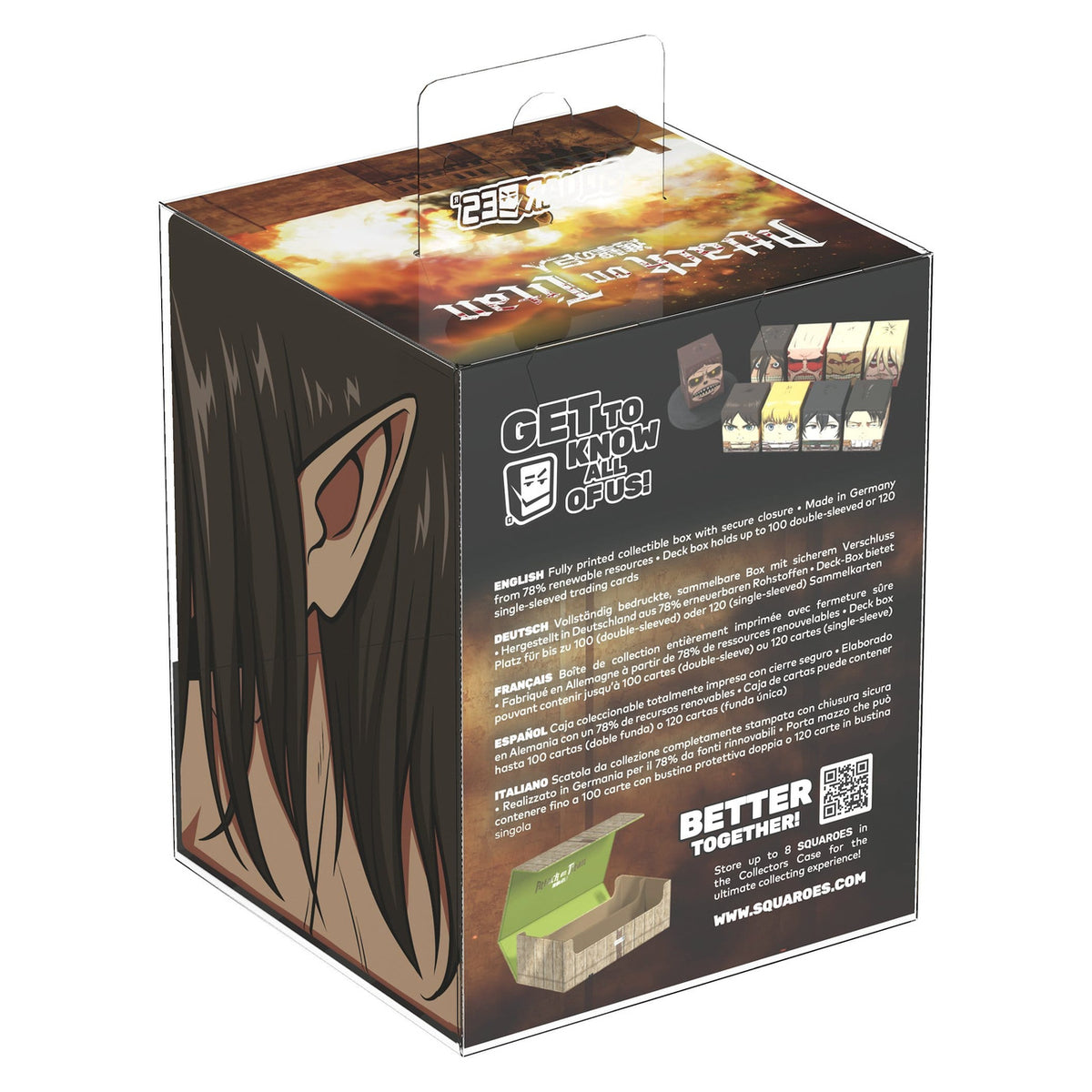 Image produit Squaroes Squaroe L’Attaque des Titans AOT005 - Titan Assaillant