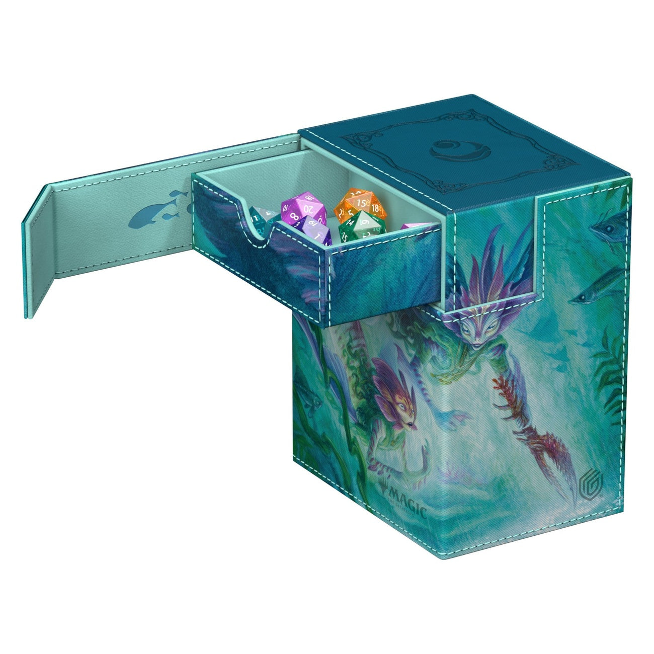 Image produit Ultimate Guard Flip'n'Tray 133+ Xenoskin Magic: The Gathering "Lorwyn Eclipsed" - Mentor de Vairargent