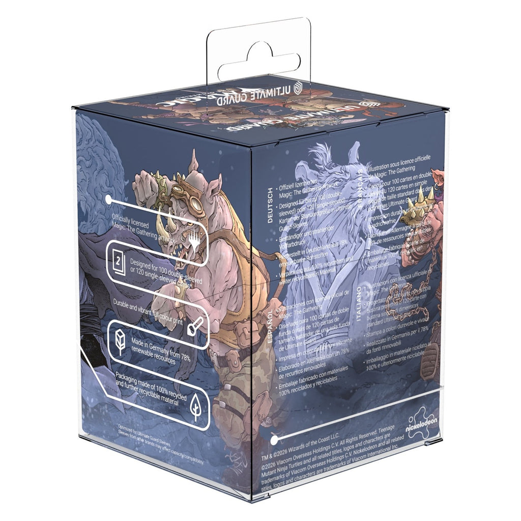 Image produit Ultimate Guard RTE Boulder 100+ Magic: The Gathering | Teenage Mutant Ninja Turtles - Bataille du Technodrome
