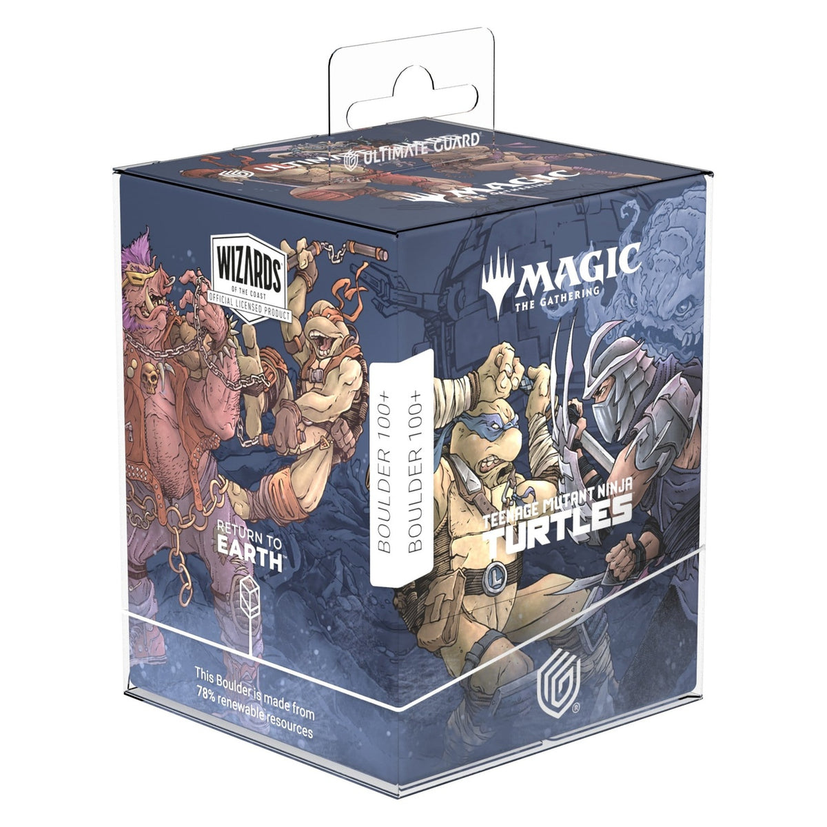 Image produit Ultimate Guard RTE Boulder 100+ Magic: The Gathering | Teenage Mutant Ninja Turtles - Bataille du Technodrome