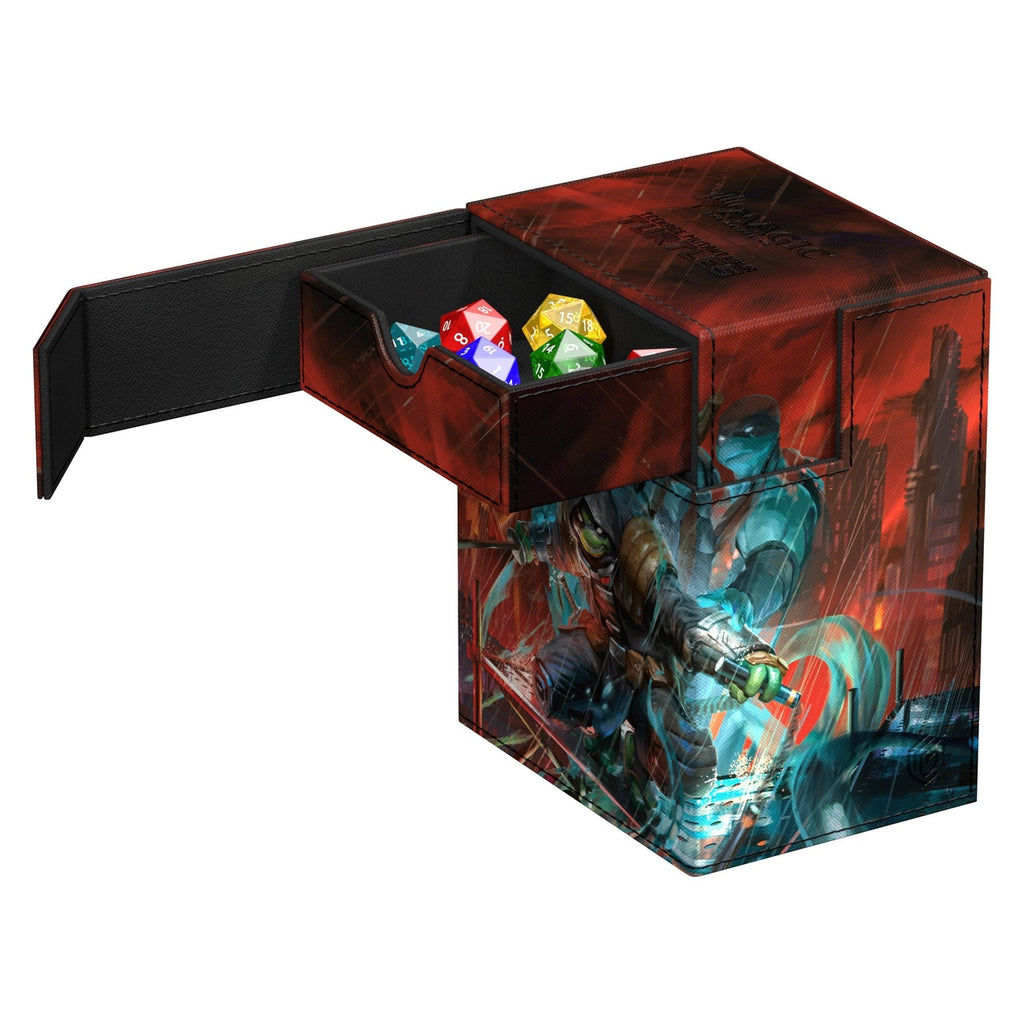Image produit Ultimate Guard Flip'n'Tray 133+ Xenoskin Magic: The Gathering | Tortues Ninja - The Last Ronin
