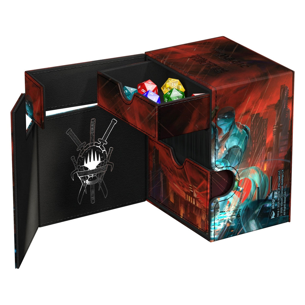 Image produit Ultimate Guard Flip'n'Tray 133+ Xenoskin Magic: The Gathering | Tortues Ninja - The Last Ronin