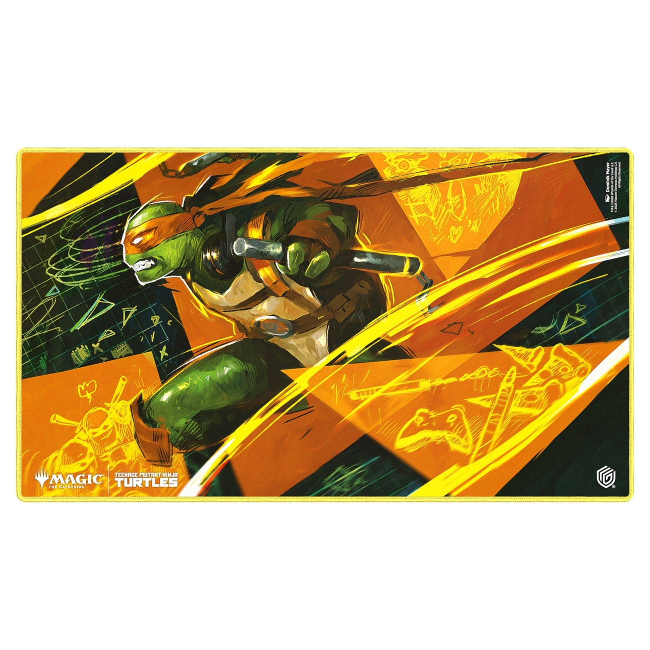 Image produit Ultimate Guard Tapis de jeu Magic: The Gathering | Teenage Mutant Ninja Turtles - Technique de Michelangelo