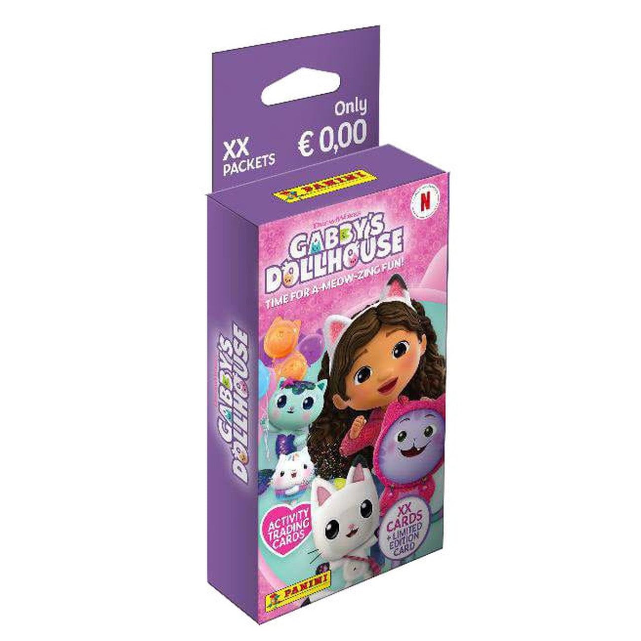 Product image Gabby's Dollhouse: Time for a Meow-Zing Fun Sticker Collection Eco-Blister *German Version*