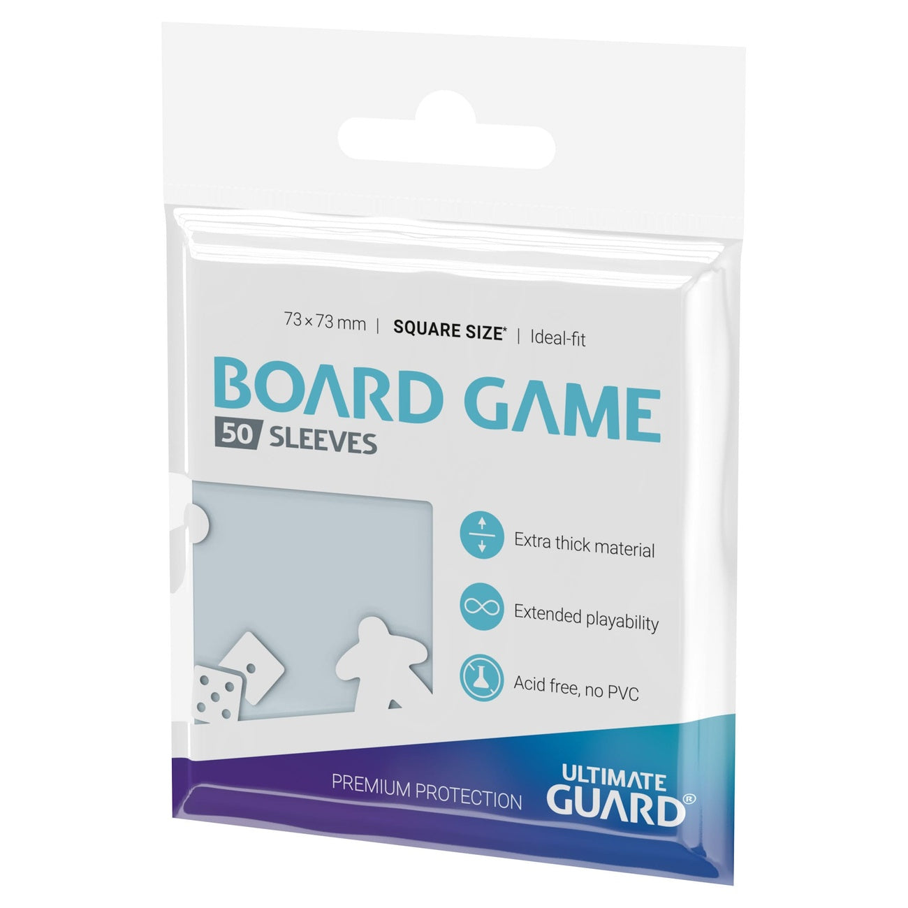 Image produit Ultimate Guard Protège-cartes pour jeux de société (50) - Carré