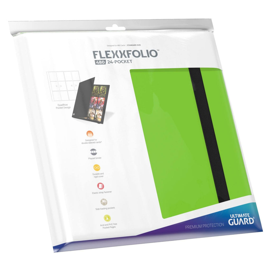 Image produit Ultimate Guard Flexxfolio 480 à 24 pochettes - Vert clair