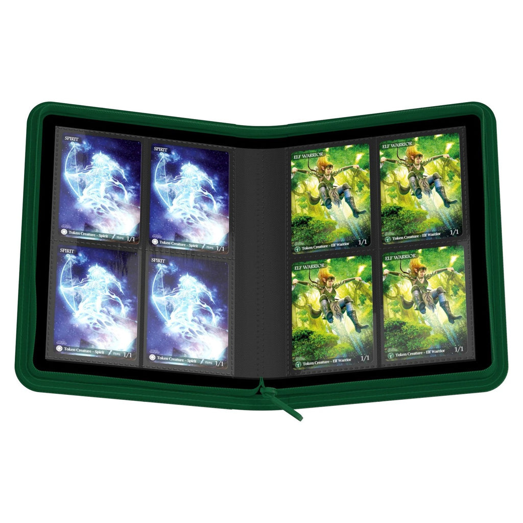 Image produit Ultimate Guard Zipfolio 160 8-Pocket Xenoskin - Vert