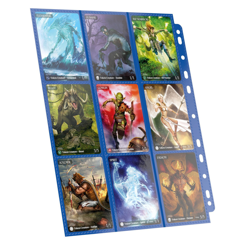 Product image Ultimate Guard 18-Pocket Pages Side-Loading (10) - Blue