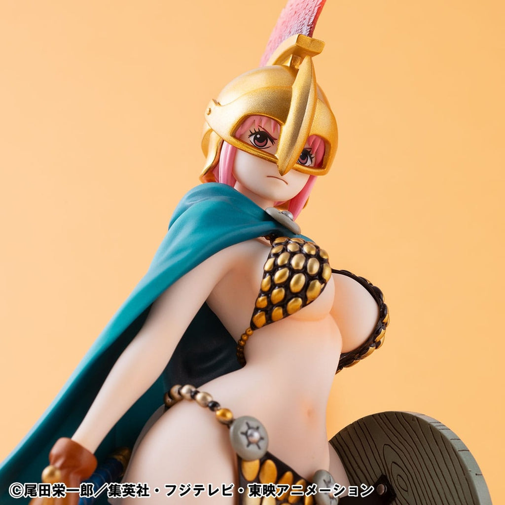 Image produit One Piece P.O.P Statue PVC Gladiator Rebecca Sailing Again Super Limited Reprint Ver. 22 cm