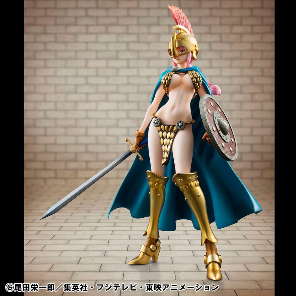 Image produit One Piece P.O.P Statue PVC Gladiator Rebecca Sailing Again Super Limited Reprint Ver. 22 cm