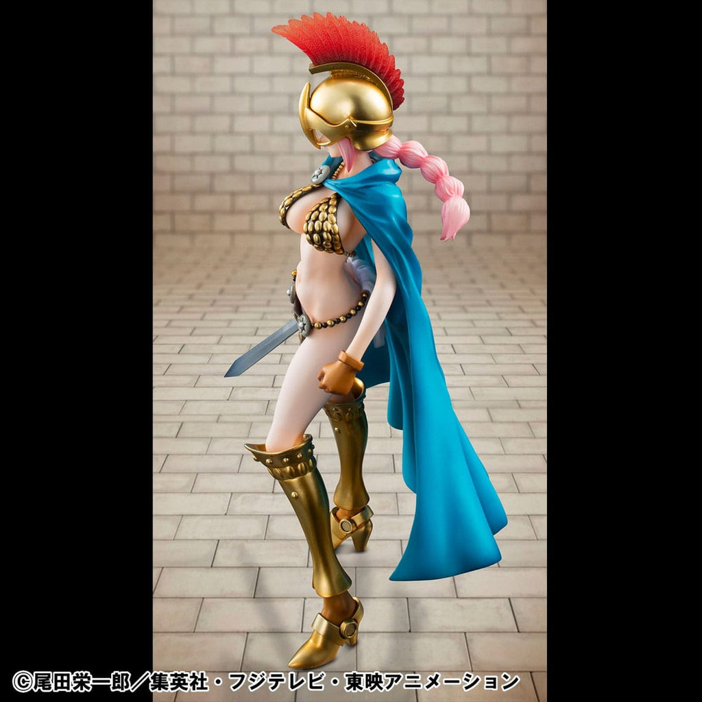 Image produit One Piece P.O.P Statue PVC Gladiator Rebecca Sailing Again Super Limited Reprint Ver. 22 cm