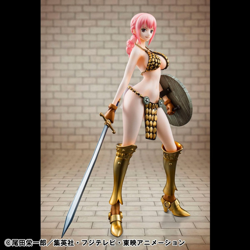 Image produit One Piece P.O.P Statue PVC Gladiator Rebecca Sailing Again Super Limited Reprint Ver. 22 cm