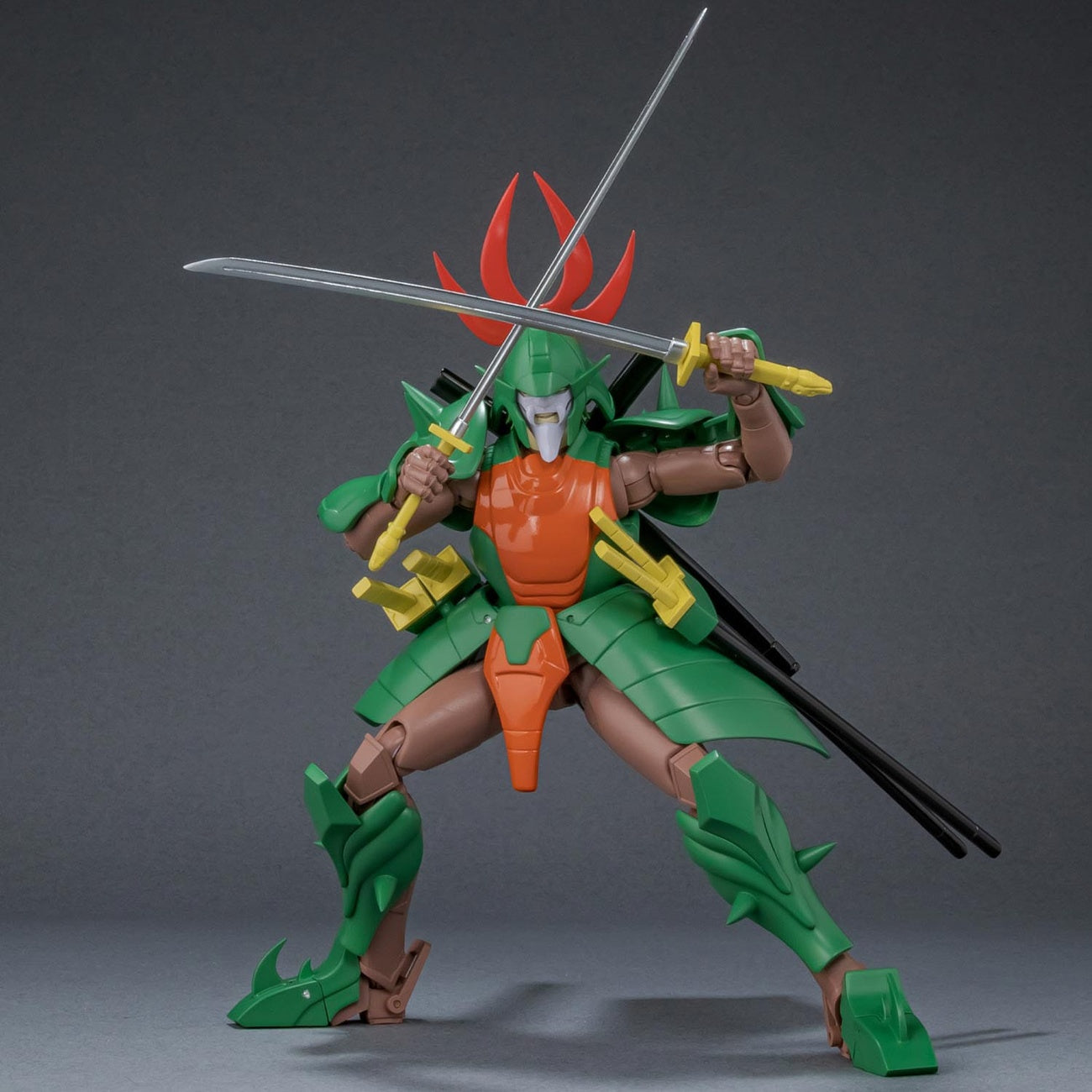 Image produit Chou-Dan-Kadou Yoroiden Samurai Troopers Figurine articulée Doku Mashou Naaza 15 cm