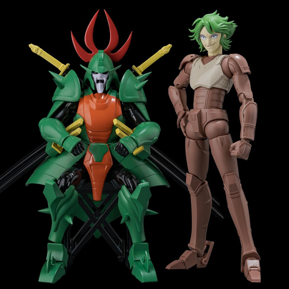 Image produit Chou-Dan-Kadou Yoroiden Samurai Troopers Figurine articulée Doku Mashou Naaza 15 cm