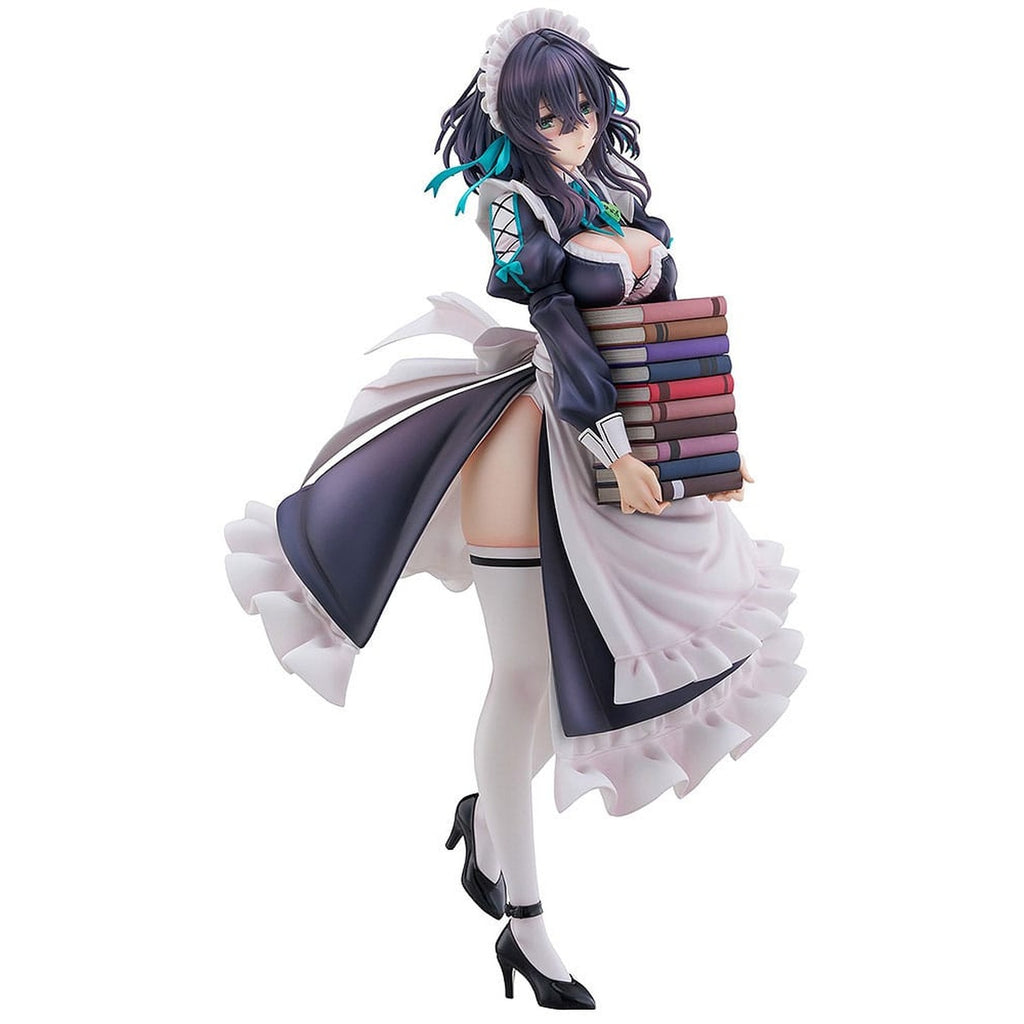 Image produit Statue PVC Illustration Originale 1/6 Maid Maison Hanikami Kanojo Hikage Chigami Illustration par Piromizu 28 cm
