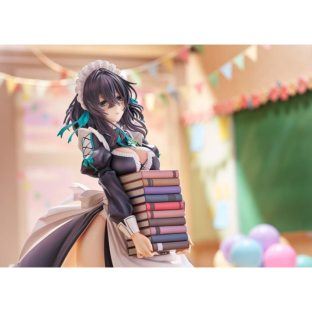 Image produit Statue PVC Illustration Originale 1/6 Maid Maison Hanikami Kanojo Hikage Chigami Illustration par Piromizu 28 cm