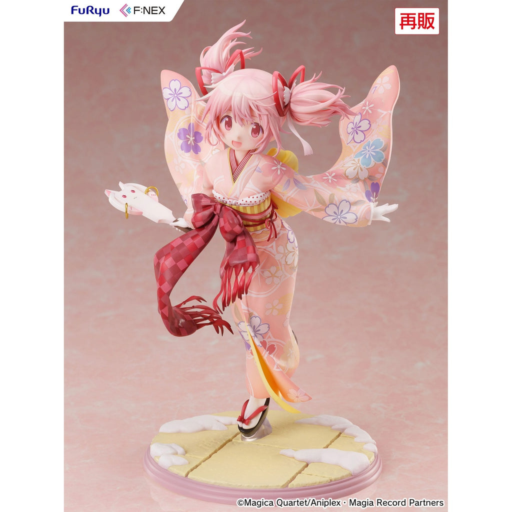 Image produit Puella Magi Madoka Magica Side Story Magia Record Statue PVC 1/7 Madoka Kaname Kimono Ver. 22 cm