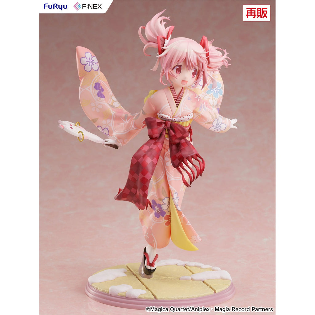 Image produit Puella Magi Madoka Magica Side Story Magia Record Statue PVC 1/7 Madoka Kaname Kimono Ver. 22 cm