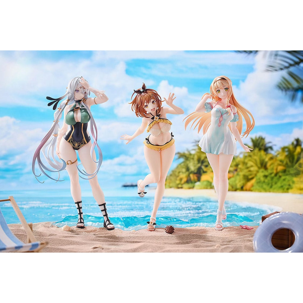 Image produit Atelier Ryza: Ever Darkness & the Secret Hideout Lot de 3 statues PVC 1/7 Ryza, Klaudia, Lila : version maillot de bain