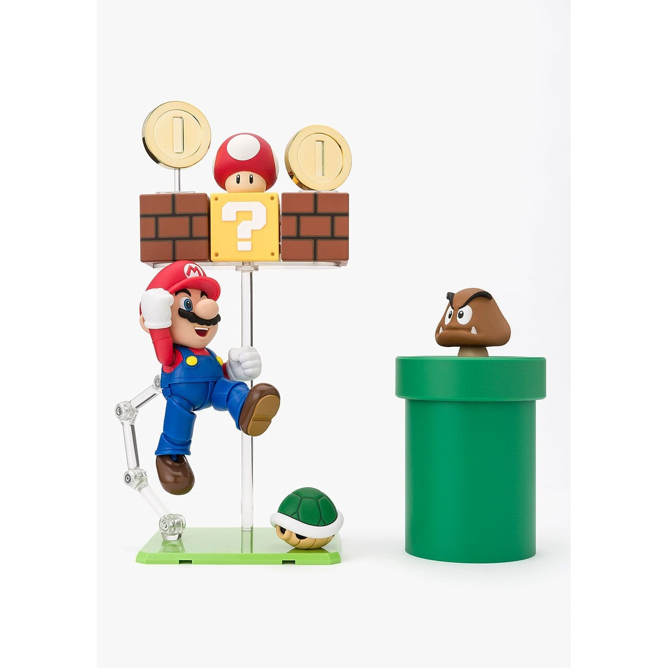 Image produit Accessoire pour figurines articulées S.H.Figuarts Super Mario