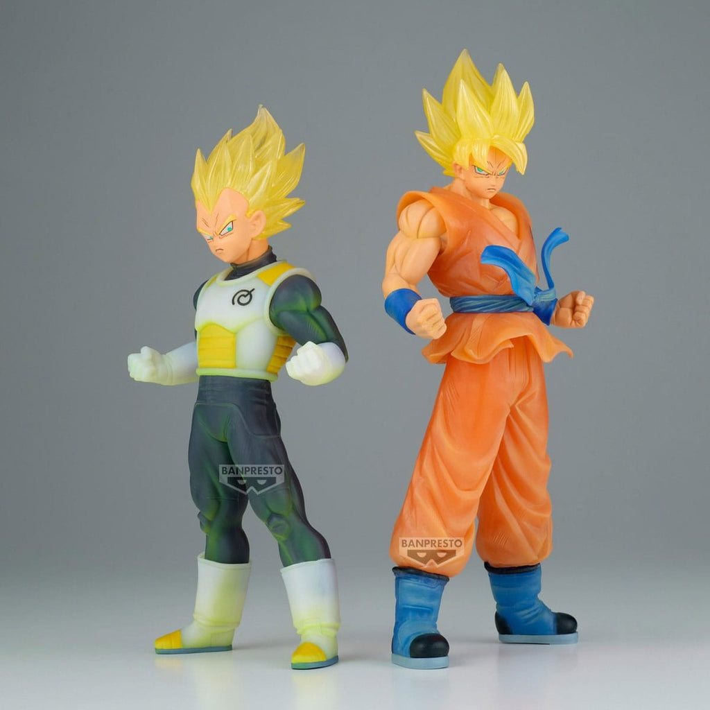 Image produit Dragon Ball Super Clearise Statue PVC Son Goku & Vegeta Version A : Son Goku 23 cm