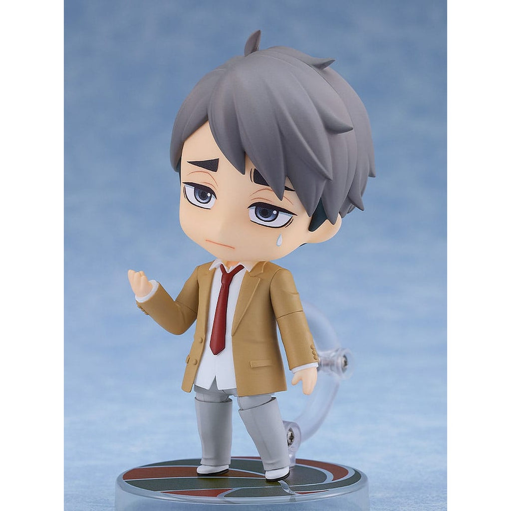 Image produit Haikyu!! Nendoroid figurine articulée Osamu Miya version uniforme scolaire 10 cm