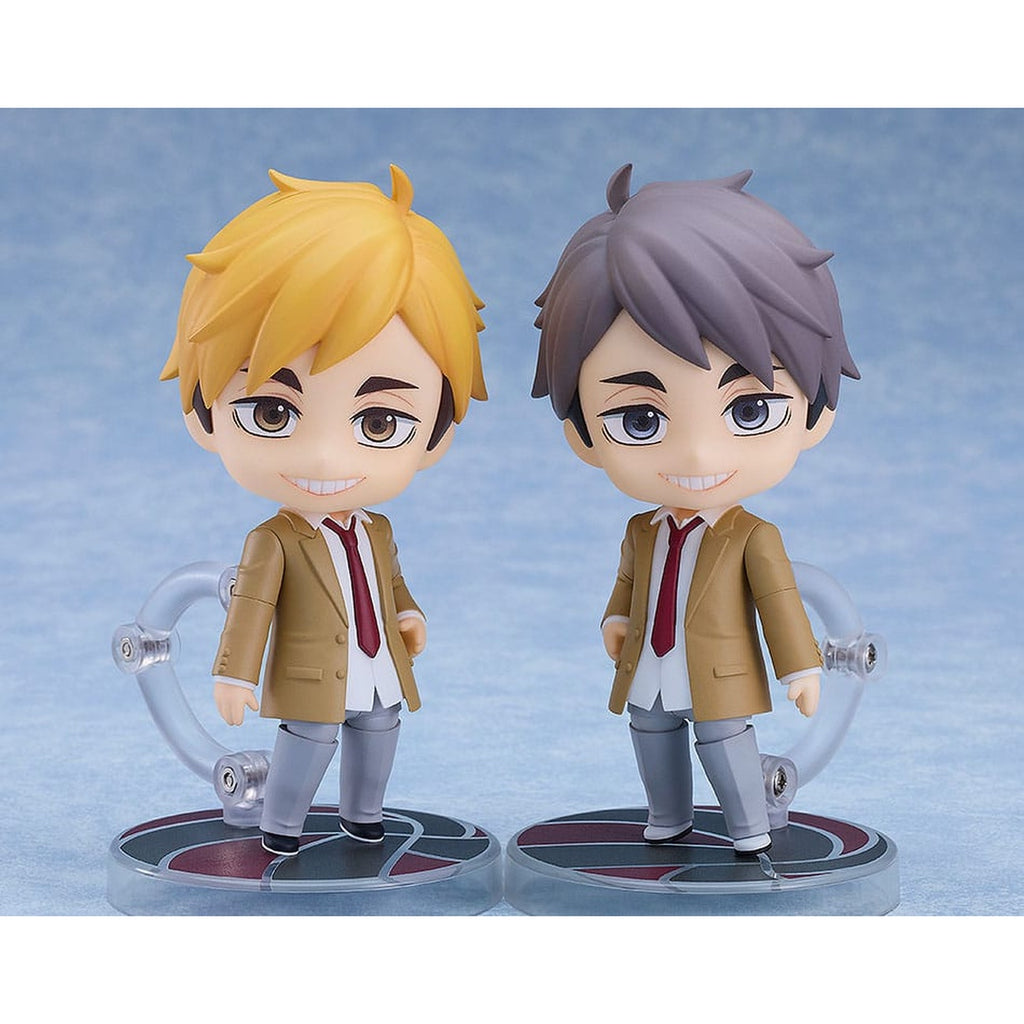 Image produit Haikyu!! Nendoroid figurine articulée Osamu Miya version uniforme scolaire 10 cm