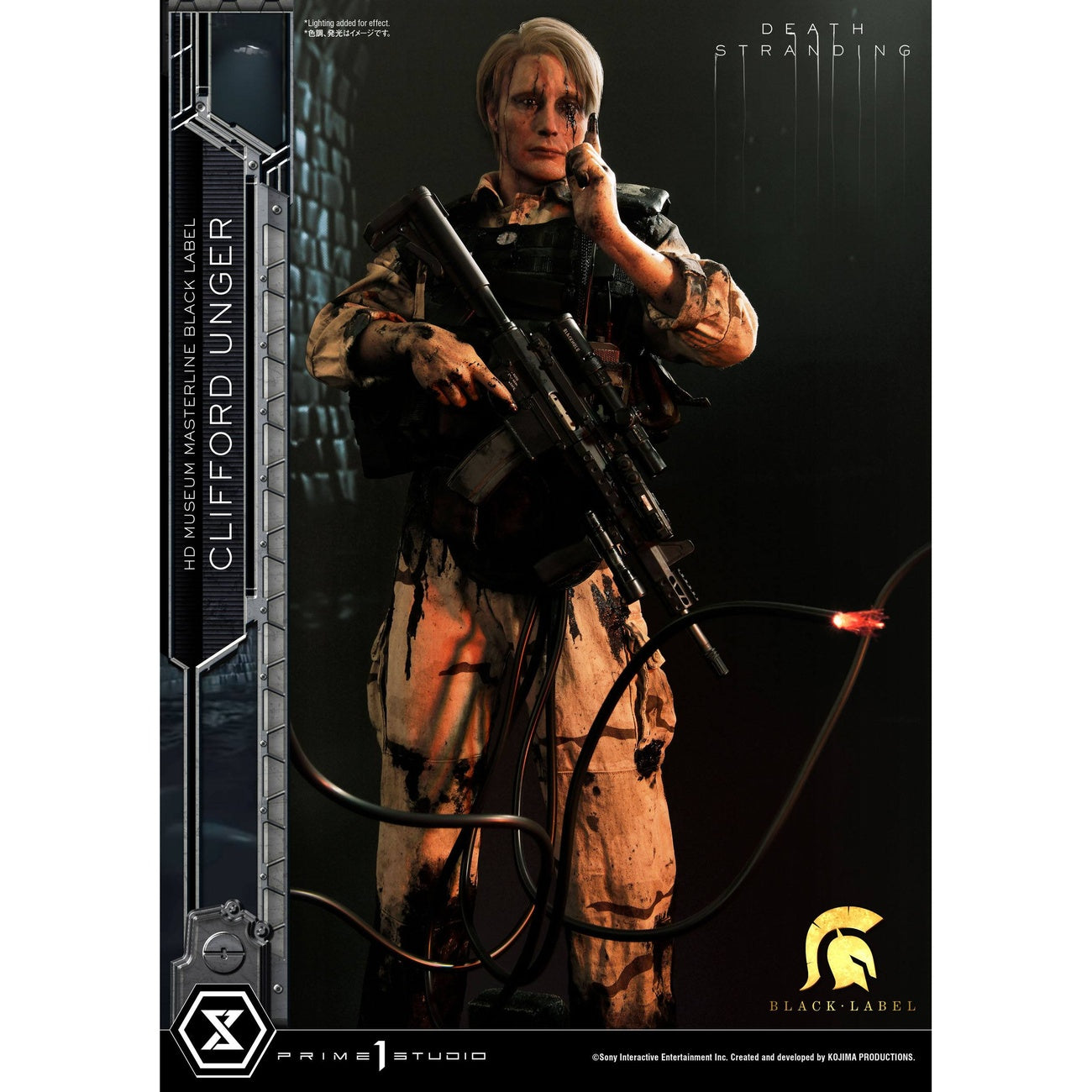 Image produit Death Stranding Statuette 1/2 Clifford Unger Black Label 103 cm