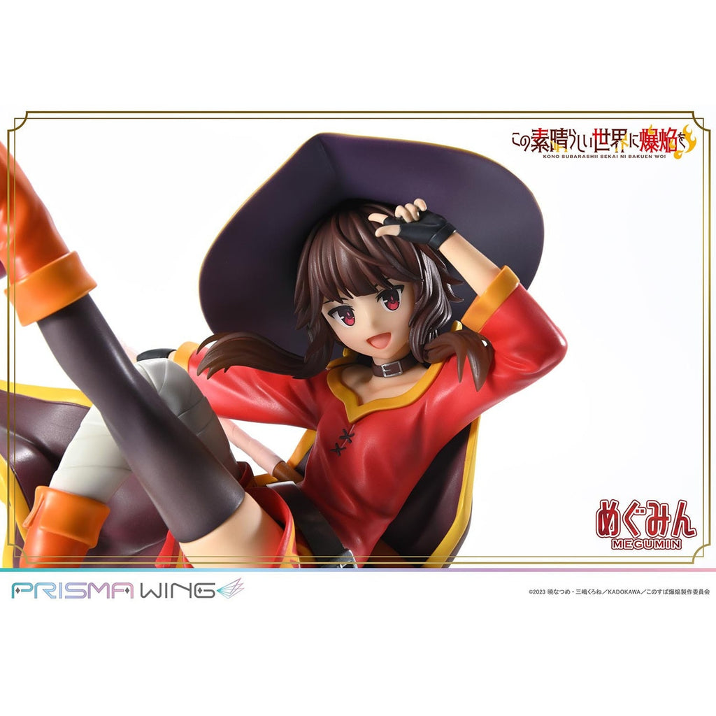 Image produit Konosuba: An Explosion on This Wonderful World! Statue PVC Prisma Wing 1/7 Megumin 23 cm