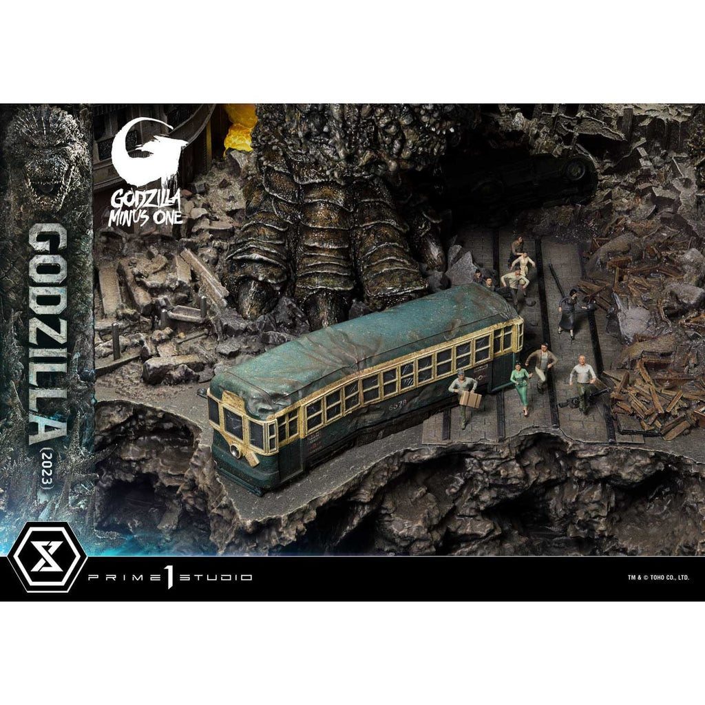 Image produit Godzilla Minus One Diorama Masterline Series Godzilla 2023 Bonus Version 70 cm