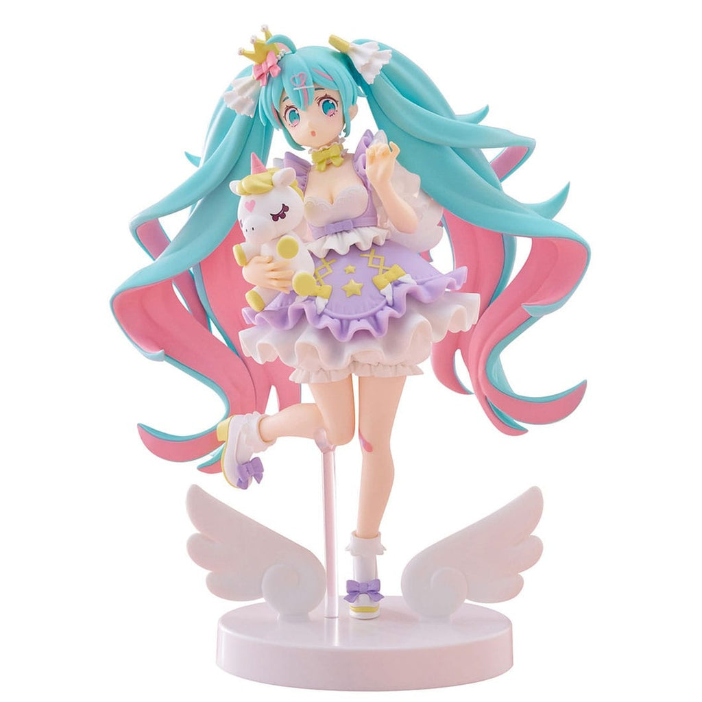 Image produit Statue PVC Hatsune Miku Tenitol Hatsune Miku Yumekawa Princess Version Lavender 21 cm
