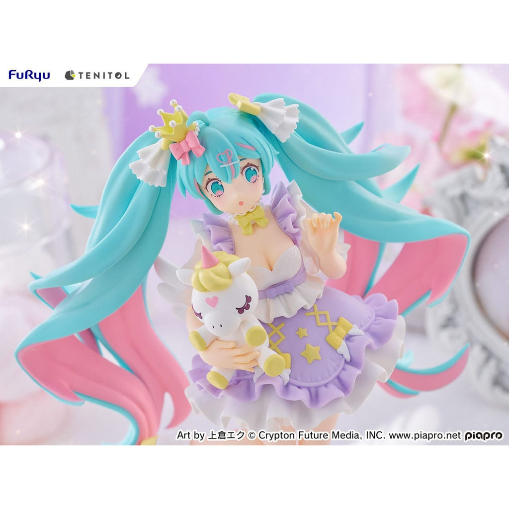 Image produit Statue PVC Hatsune Miku Tenitol Hatsune Miku Yumekawa Princess Version Lavender 21 cm