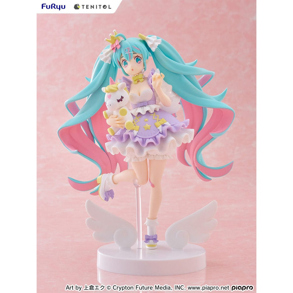 Image produit Statue PVC Hatsune Miku Tenitol Hatsune Miku Yumekawa Princess Version Lavender 21 cm